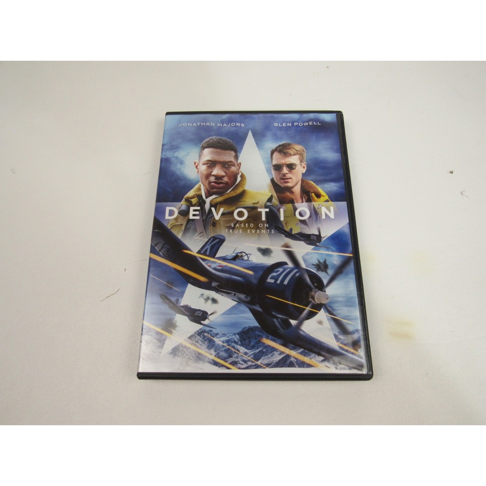 Devotion DVD Jonathan Majors Glen Powell Korean War Action Drama Movie
